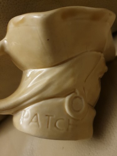 Vintage Sterling Captain Patch Rare Cream Small Toby Jug - 第 10/10 張圖片