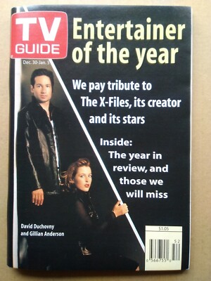 X-FILES CANADIAN TV GUIDE DECEMBER 1995 SCARCE BRAND NEW UNREAD!! 
