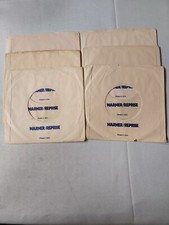 45 RPM 7" RECORD SLEEVES CO. SLEEVE 6 PACK SEE PHOTOS -Warner/Reprise SLV14 2
