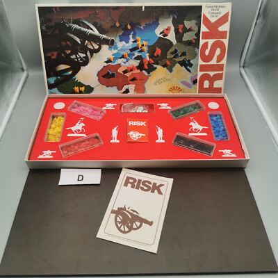 Parker - Risiko - Englische Ausgabe - (D) - Gesellschaftsspiel