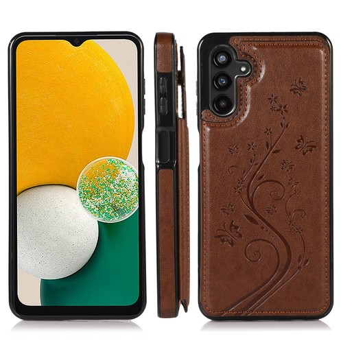 Funda trasera delgada floral con soporte para tarjetas billetera a prueba de golpes para Samsung A15/A16/A54/A55 - Imagen 6 de 63