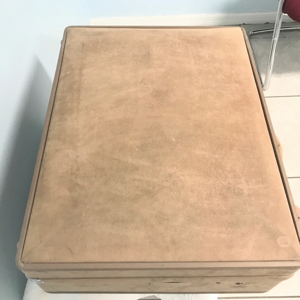 Винтажный чемодан Hartmann Halston дорожный чемодан ультра замша 25 дюймов - Изображение 3 из 4