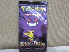 Pokemon Trick Or Trade Booster Pack Halloween 3 Card Pack 2022
