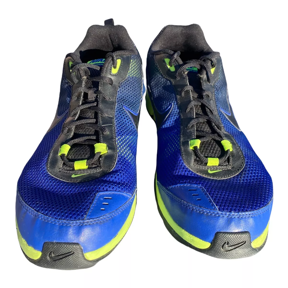 Nike Fusion TR 2 Black/Volt/Blue Running 443819-400 Size 14 | eBay