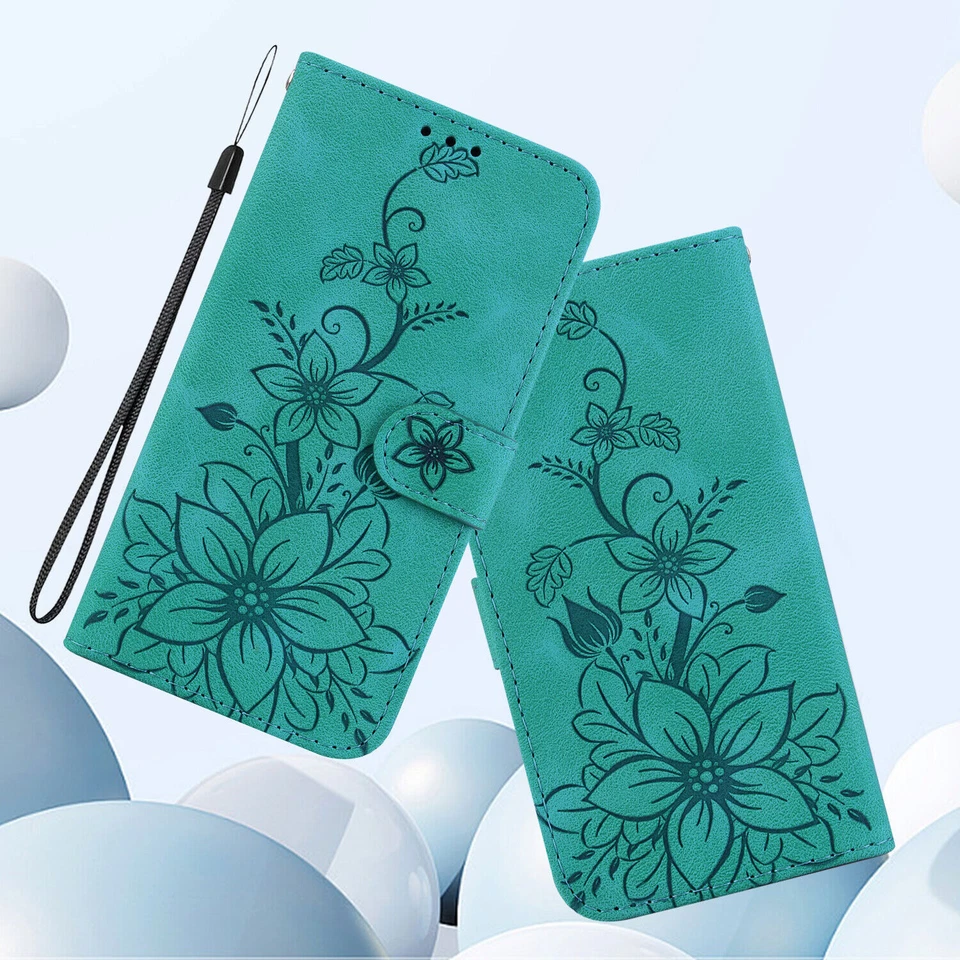 PU Leather Lily Flower Phone Case For Nokia G60 X30 G300 C20 XR 21 X30 C32 G11 - Image 4 of 4