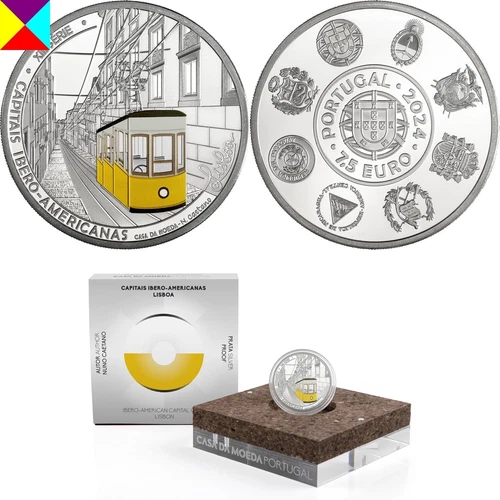 ? 7.50 euros silver BE Portugal 2024 Lisbon