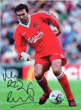 NEIL RUDDOCK AUTOGRAPH, LIVERPOOL FC, FOOTBALL
