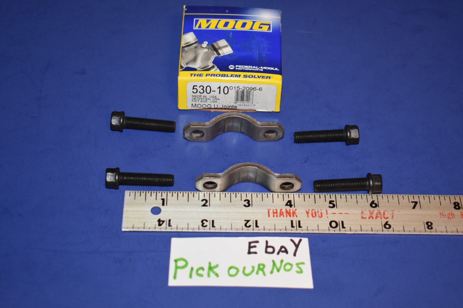 Universal Joint Straps Moog BLAZER SUBURBAN SIERRA SILVERADO SAVANA