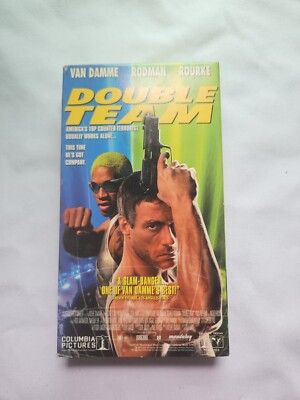 Double Team VHS TAPE, COMPLETE/TESTED SEE PHOTOS (VHS115)