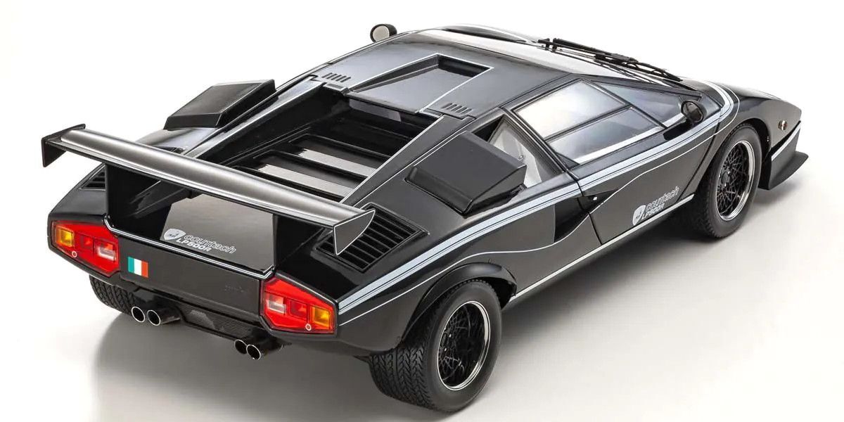 NEW KYOSHO 1/12 Lamborghini Countach LP500R Black Auto Scale
