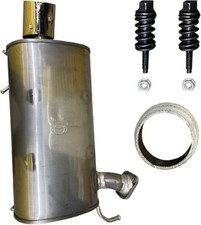 2008 - 2013 Mitsubishi Outlander 2.4l Exhaust Muffler Stainless Steel