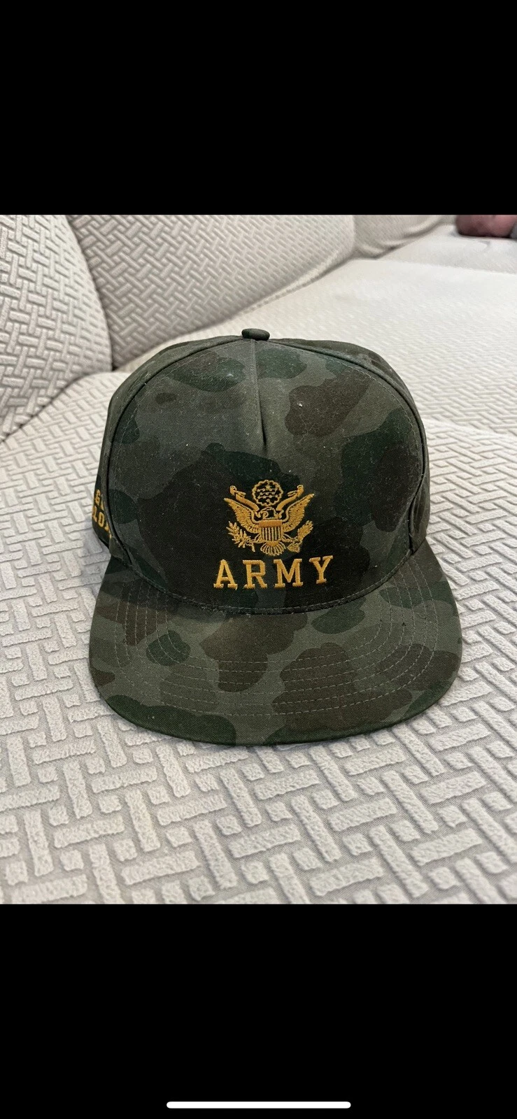 Chapeau Supreme S/S 12 Armée 5 panneaux   All Guts No Glory Cap Camouflage
