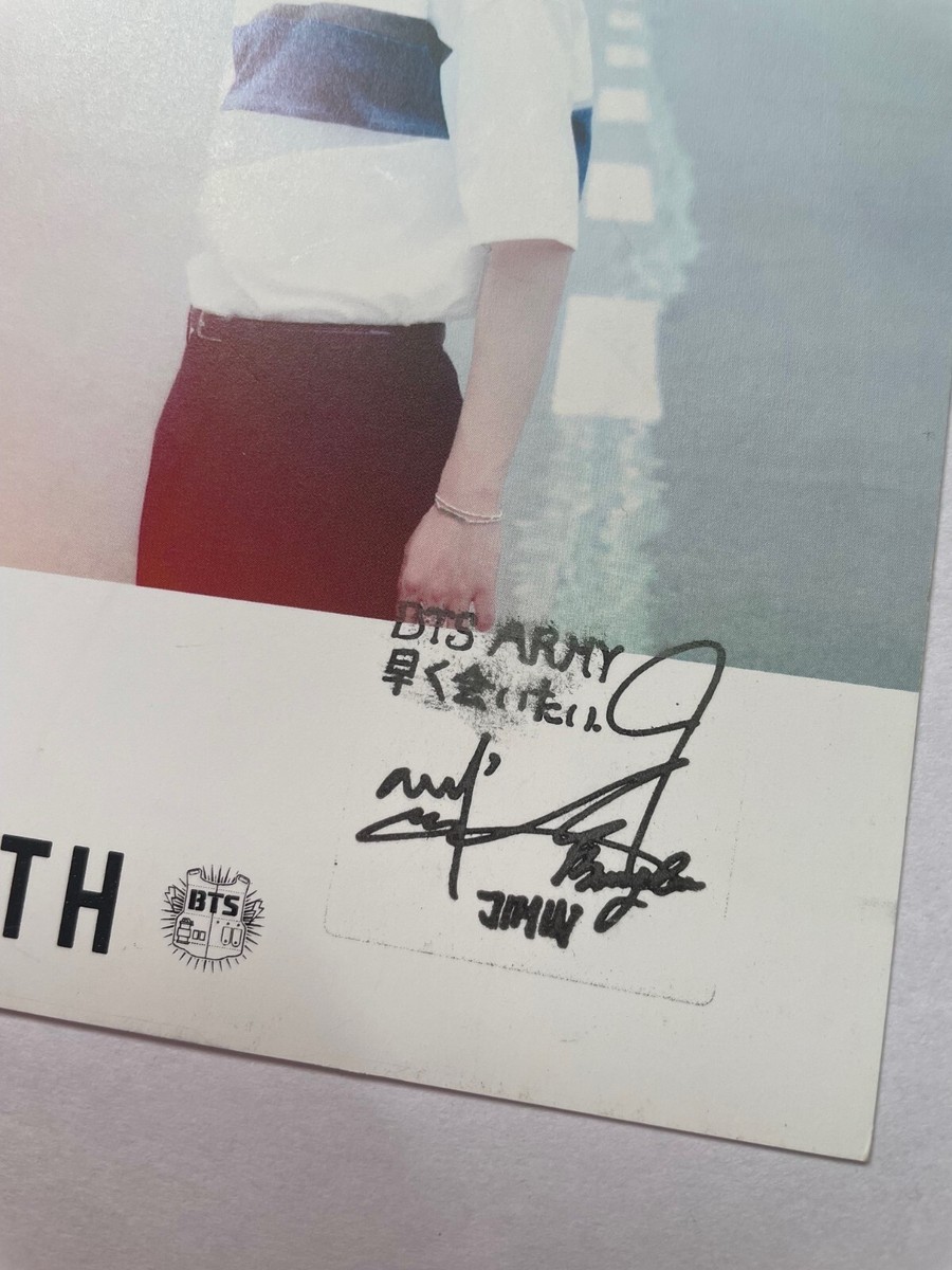 【激レア！】BTS youth リリイベ お渡し会 ポストカード ジミン BTS JIMIN Japan Youth Handshake Event Limited Official Post