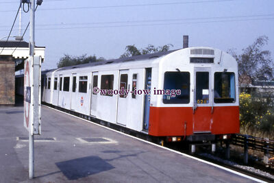 pu3192 - London Underground - District Line Set West Ham um 1990 - Print 6x4