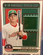 2023 Stars & Stripes - Antonis Macias Baez - Team Mexico World Cup Jersey Relic