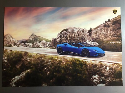 2019 Lamborghini Huracán Performance Spyder Picture, Print, Poster RARE!! L@@K