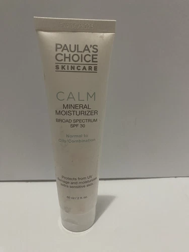 PAULA'S CHOICE CALM Mineral Moisturizer SPF 30-Normal To Oily/Combination-New