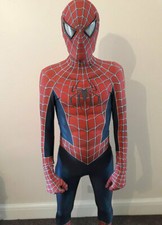 Spider-Man Jumpsuit Cosplay Costume Bodysuit Spiderman Halloween For Adult Kids
