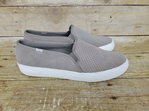 keds double decker perf suede