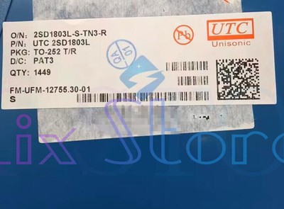 QTY:1449 2SD1803L-S-TN3-R TO-252 NPN Transistor 50V 5A Triode #E9*