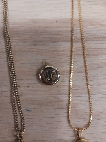 Vintage Necklace Lockett Avon Picture Lockett Necklace Cosmetic Jewelry Lot - Picture 4 of 21