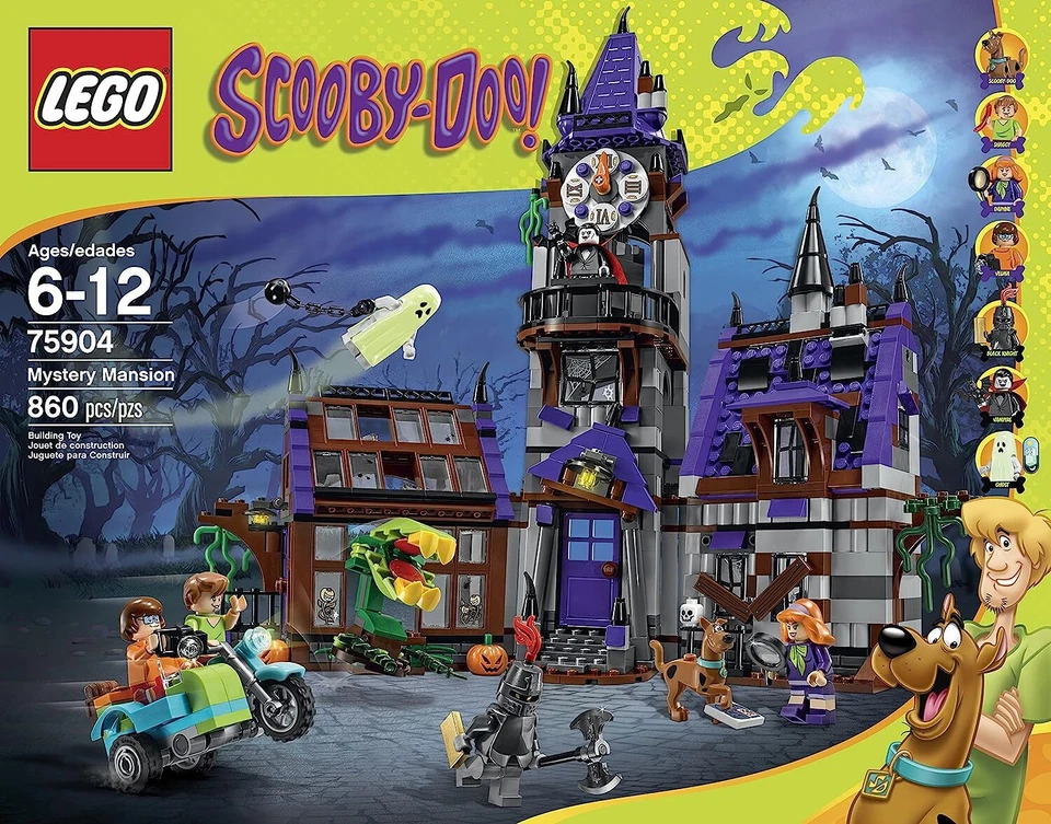 LEGO Scooby-Doo Mystery Mansion (75904) - Nuevo, kit de construcción sellado Foto 2 de 4