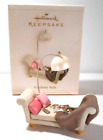 New ListingChaise Lounge with Blanket & Magazines Celebrity Style Hallmark Ornament 2006