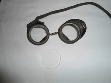 Vtg Wilson Aviation- work safety Glasses Goggles .bakelite,extra lens,Steampunk