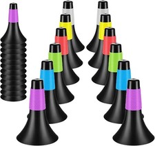 AKA SPORTS GEAR Rip Cone Set, Agility Training Sport Cone 12 Cones 6 Colors 