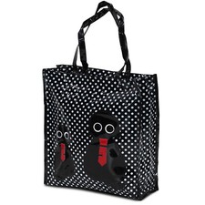 Borsa Donna In Plastica Shopper Busta Spesa Casual Universale Cagnolini