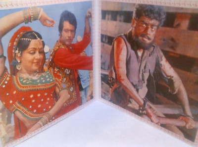 KRANTI O.S.T LP EX! ORIGINAL EMI HMV INDIA LAXMIKANT PYARELAL BOLLYWOOD GATEFOLD
