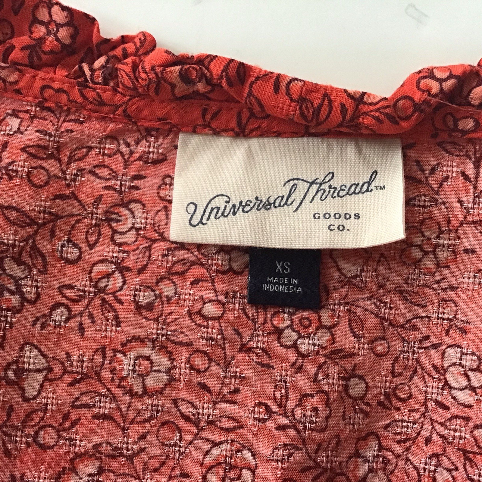 Universal Thread Long Sleeve Cross Wrap Blouse In… - image 6