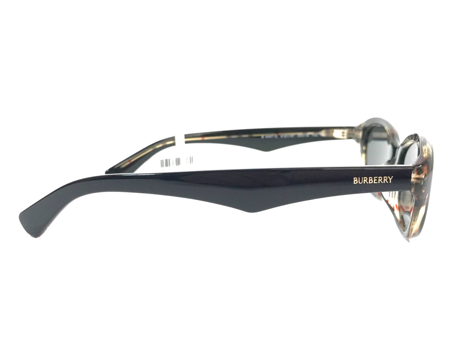 Burberry Sunglasses Frames B4447-D 4121/87 Black Nova Check with Gray Lenses thumbnail 5