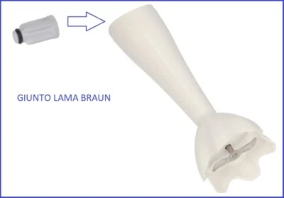 Giunto Motore per Minipimer Multiquick 7 5 9 BRAUN Tritatutto Ricambi Accessori