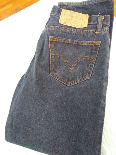 Levis 501 36x32 Rare Color Dark Navy Mens | eBay
