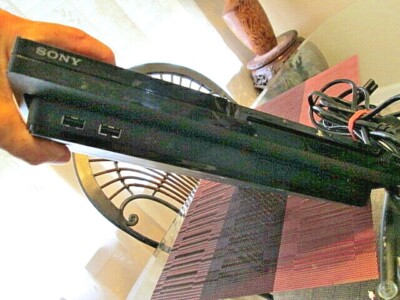 Sony PlayStation 3 Slim 320GB Console - Charcoal Black for sale