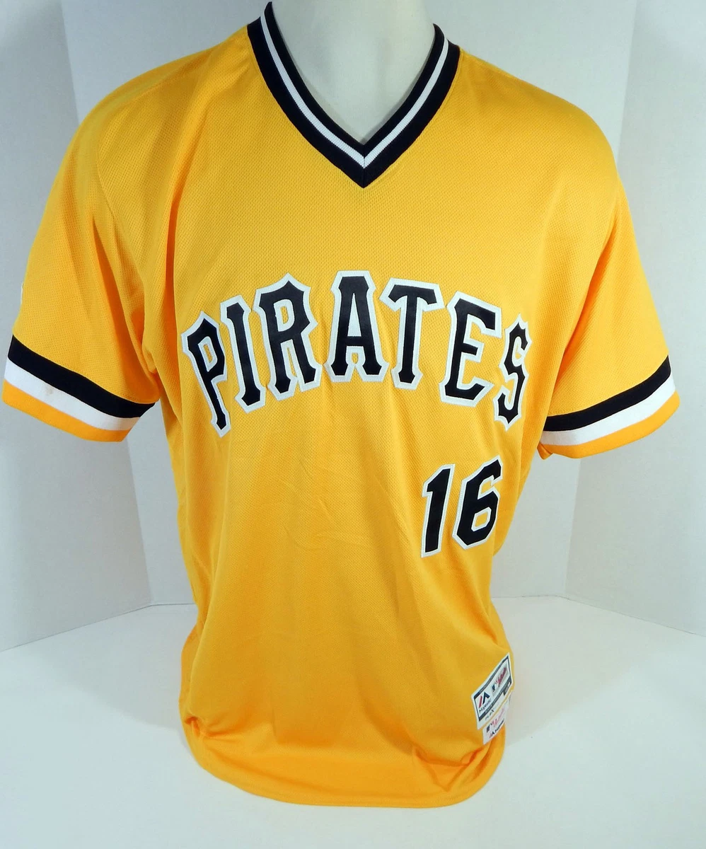 2019 Pittsburgh Pirates Jung Ho Kang 16 Game Used Yellow Jersey