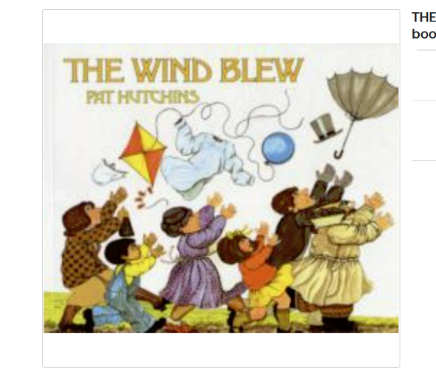 157 THE WIND BLEW PAT HUTCHINS音声絵本 THE WIND BLEW by Pat Hutchins FREE SHIPPING paperback children's