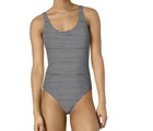 NWT Rip Curl Junior's Classic Surf One Piece Swimsuit, Black Stripe 4K, Size M