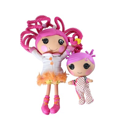 ちいちゃん ロッサ 2 Lalaloopsy Dolls Sugar Cookie Crumb Silly Hair Little