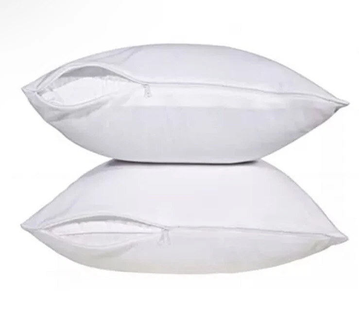 Funda de Almohada con Cremallera Estándar 6-pk Durable Poli Algodón, Suave Foto 2 de 2