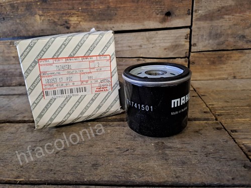 Filtro de aceite Mahle 71741501 FIAT AUTOBIANCHI PEUGEOT filtro de atornillado - Imagen 2 de 2