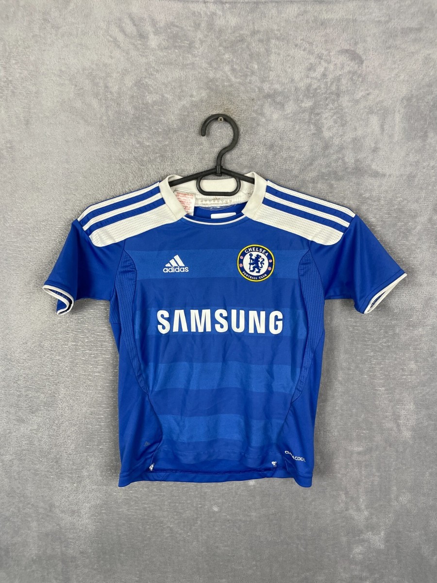 Chelsea Home football shirt 2011 - 2012 Adidas Kids Size XL (7