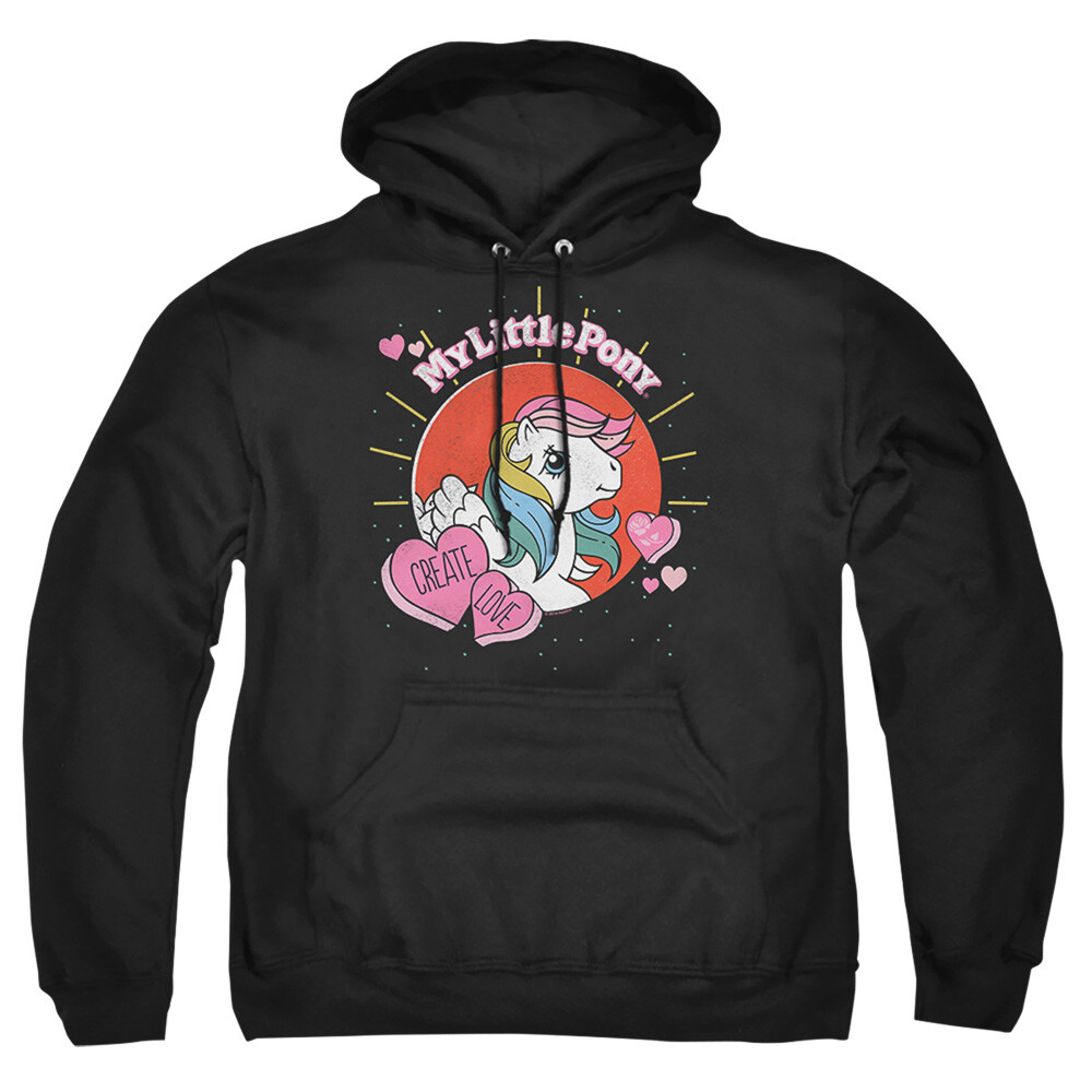 Felpa con cappuccio pullover My Little Pony classica ""Create Love"" felpa o manica lunga