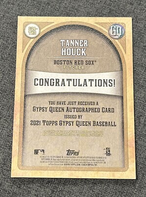 2021 Topps Gypsy Queen - Gypsy Queen Autographs #GQA-THO
