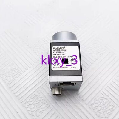 1 PCS   acA1300-30gm black and white industrial camera Tested OK #W3