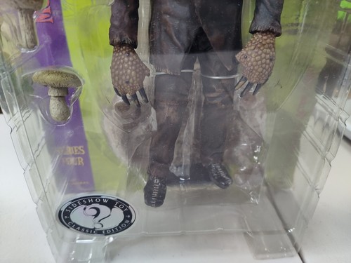 2000 Universal Studios Monsters the Mole People Mole Man serie 4 juguete de presentación lateral - Imagen 3 de 9