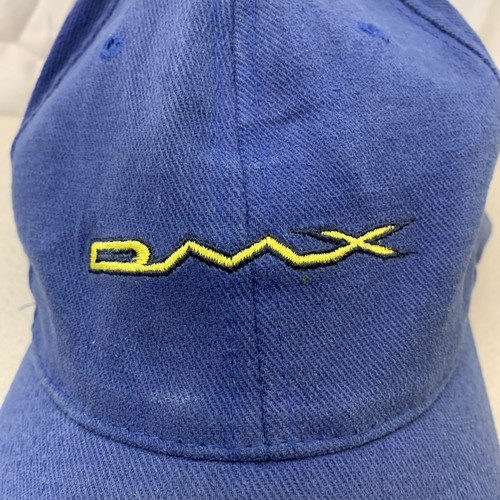 Vintage Reebok DMX Fitted Hat Size M-XL (Very Worn) Blue - Picture 2 of 15