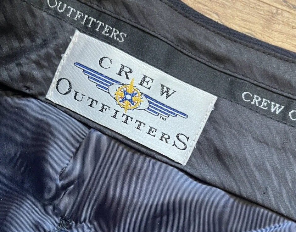 Pantalones de uniforme de colección Jcrew Outfitters 18T mezcla de lana azul marino (hechos en EE. UU.) Foto 3 de 4