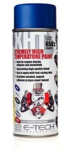SATIN BLUE Very High Temperature Paint Engine 1200F 650C (VHT/A) Motorbike N